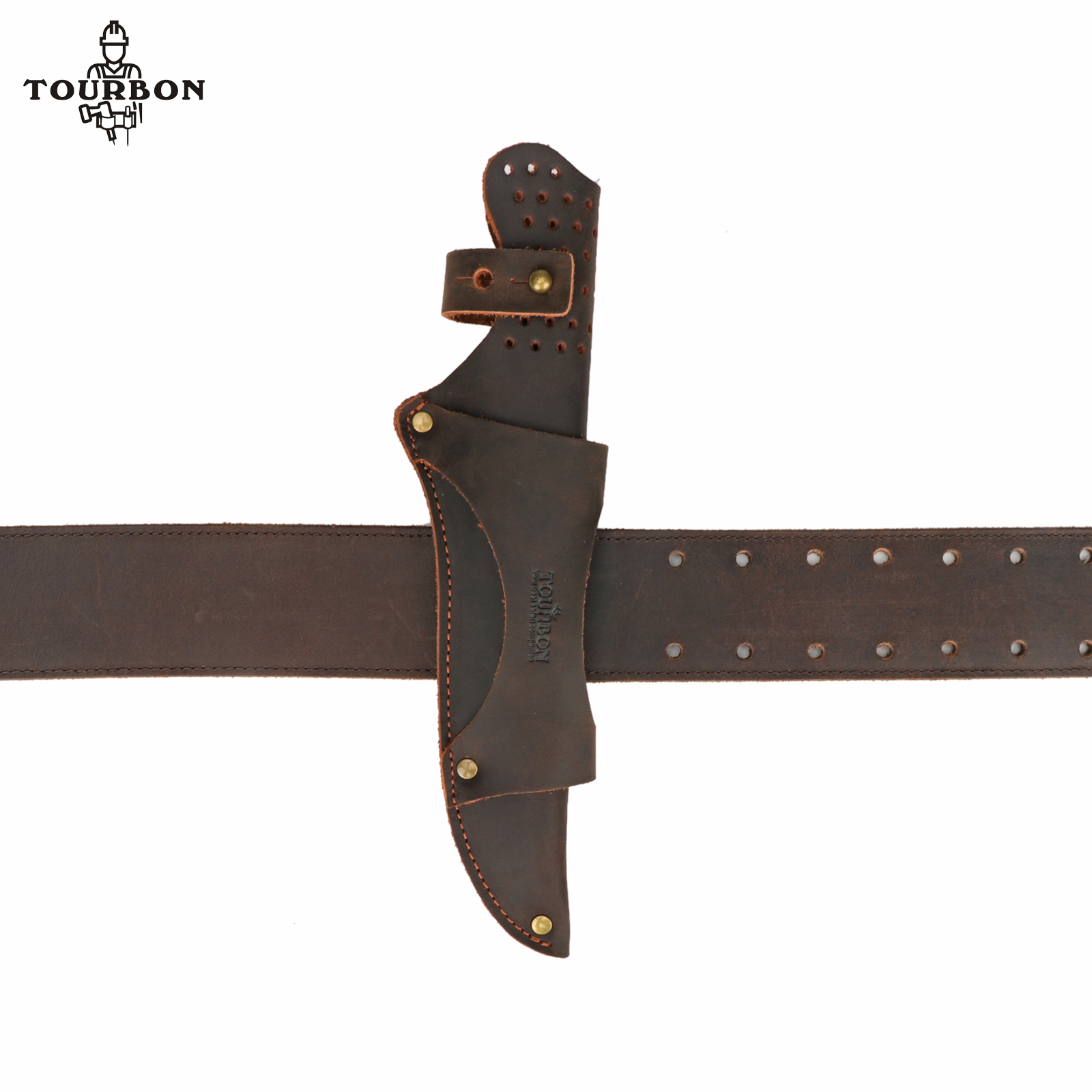 Bushcraft Knife Fixed - Tourbon Leather Tool Fixed Blade Knife