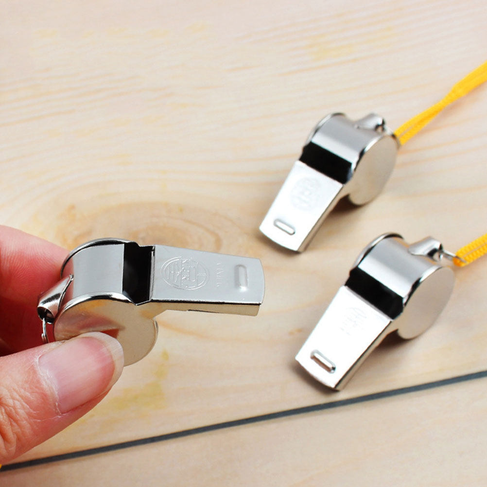 12Pcs Premium Metal Whistle Lo - Emergency Whistle Loud reseña y precio
