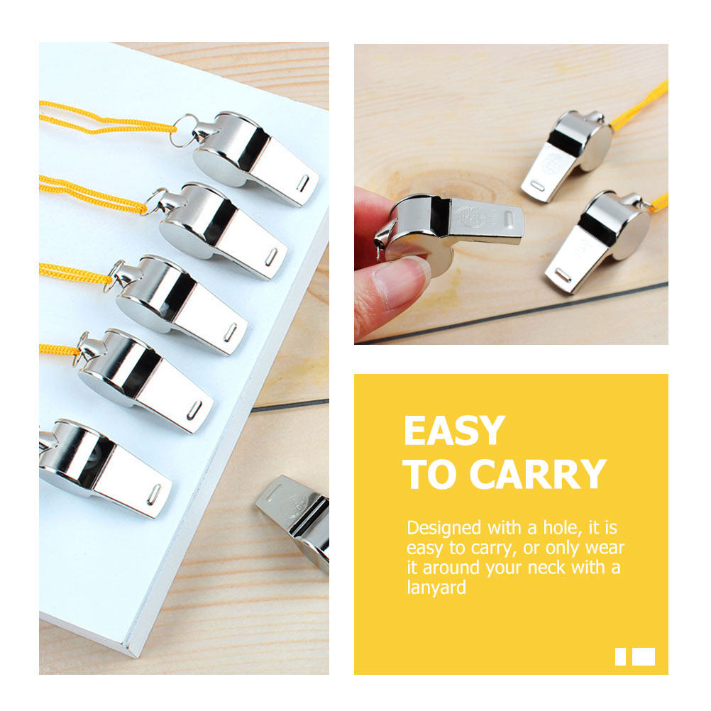 12Pcs Premium Metal Whistle Lo - Emergency Whistle Loud reseña y precio