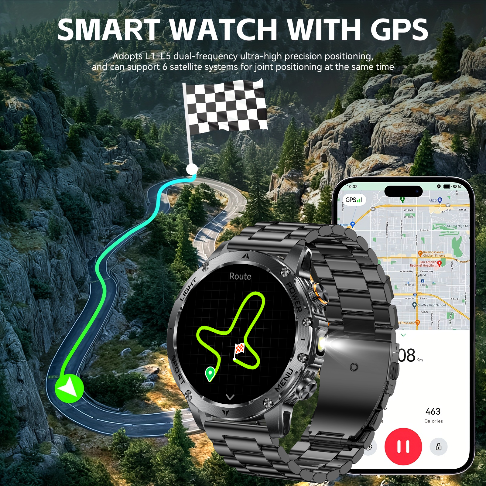 2025 New GPS Outdoor Sports Sm - Compass Lensatic reseña y precio
