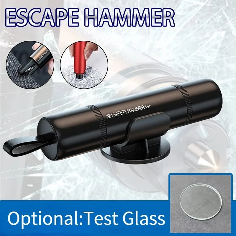 New 2 In 1 Car Safety Hammer E - Rescue Rope Throw reseña y precio