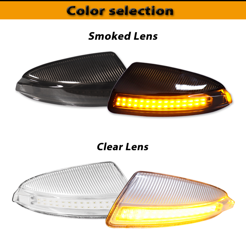 LED Dynamic Turn Signal Light  - Signal Panel Orange reseña y precio