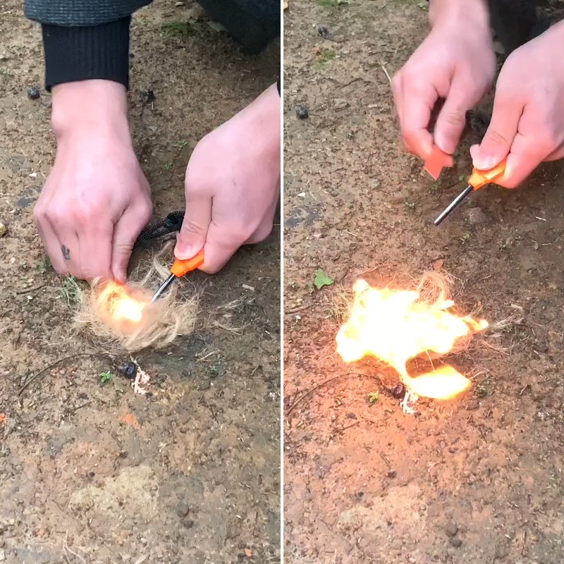 Outdoor Survival Flint Fire St - Magnesium Fire Starter reseña y precio