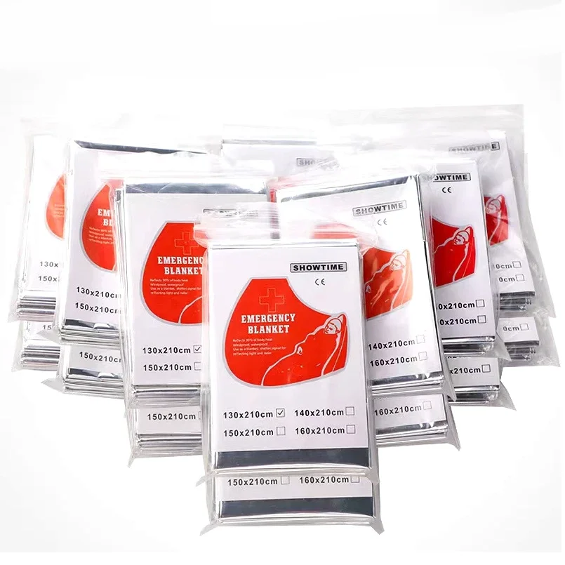 160*210cm 3 PCS Emergency Myra - Survival Blanket Reflective reseña y precio