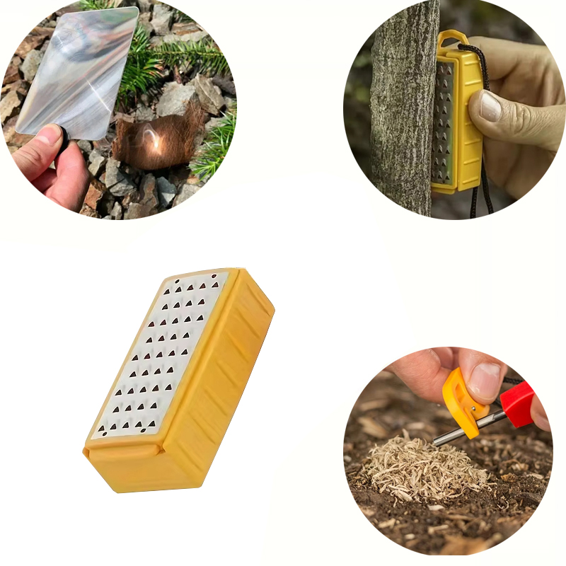 Outdoor Magnifying Glass Card  - Fire Starting Kit reseña y precio