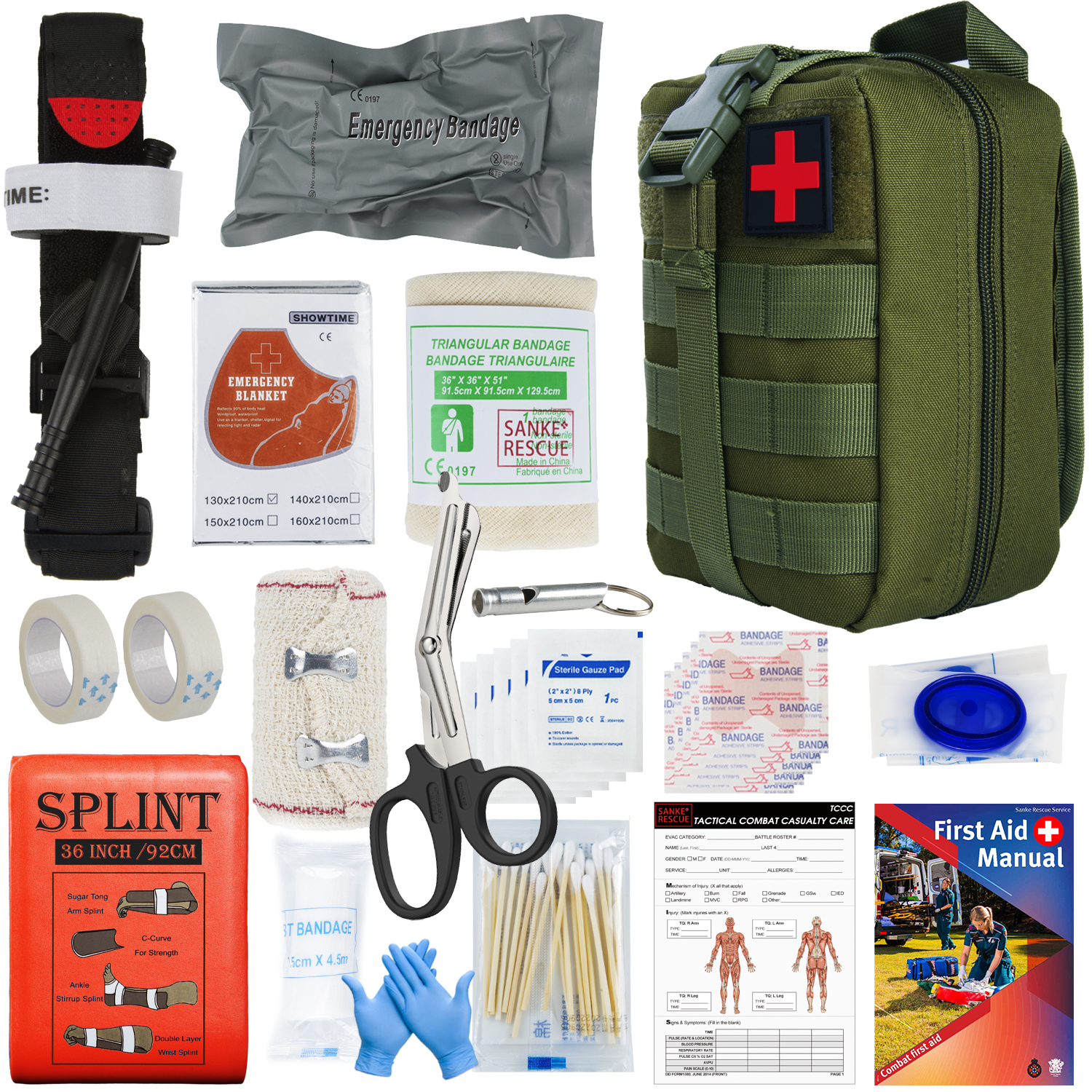 Sanke Rescue EDC Pouch First A - Bivy Bag Emergency reseña y precio