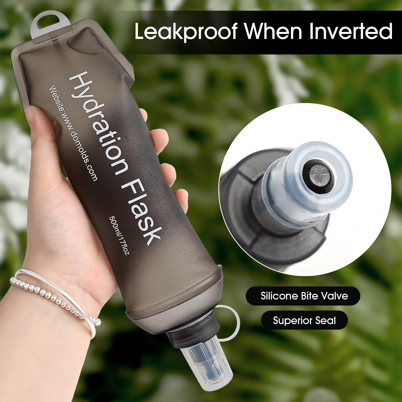 Soft Flask, TPU Collapsible So - Water Bag Collapsible reseña y precio