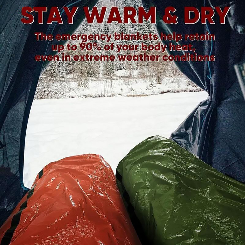 For Camping Hiking Emergency S - Emergency Mylar Tent reseña y precio