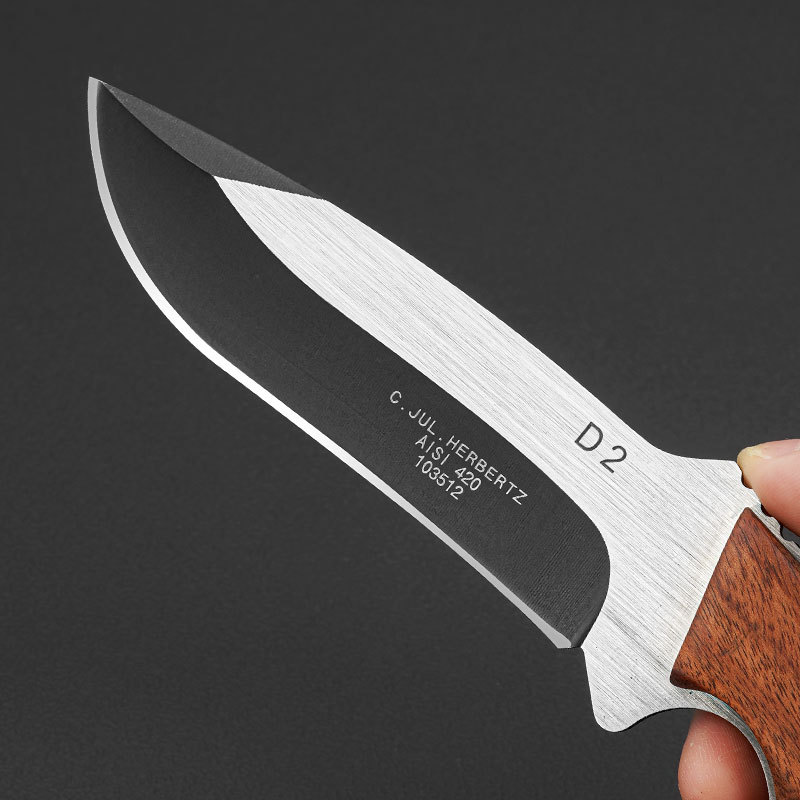 1PC Stainless Steel Kitchen Kn - Bushcraft Knife Fixed reseña y precio