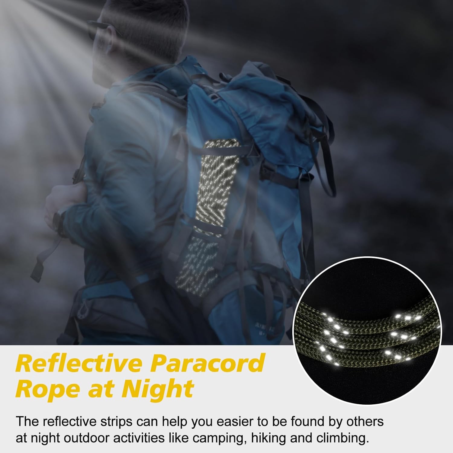 1000lb Reflective Paracord Rop - Para Cord 1000Ft reseña y precio