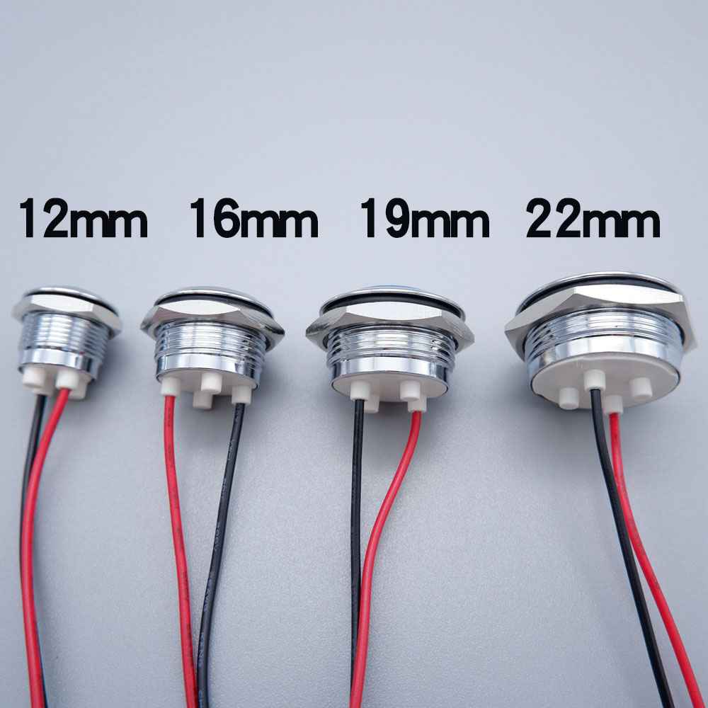 Metal LED Indicator Light 12mm - Signal Panel Orange reseña y precio