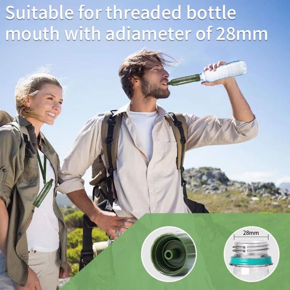Mini Mini Water Filter Straw S - Water Purification Straw reseña y precio