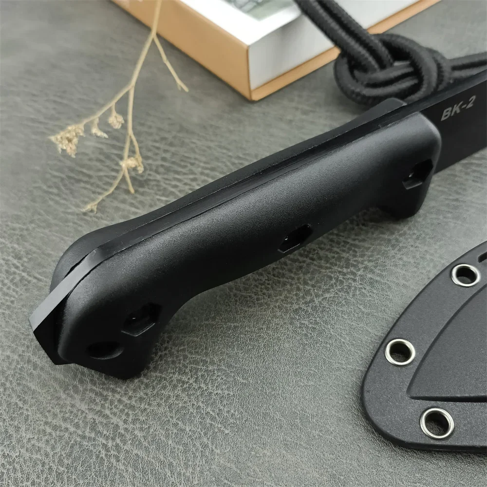 Fixed Blade Cutting Knife BK2  - Bushcraft Knife Fixed reseña y precio