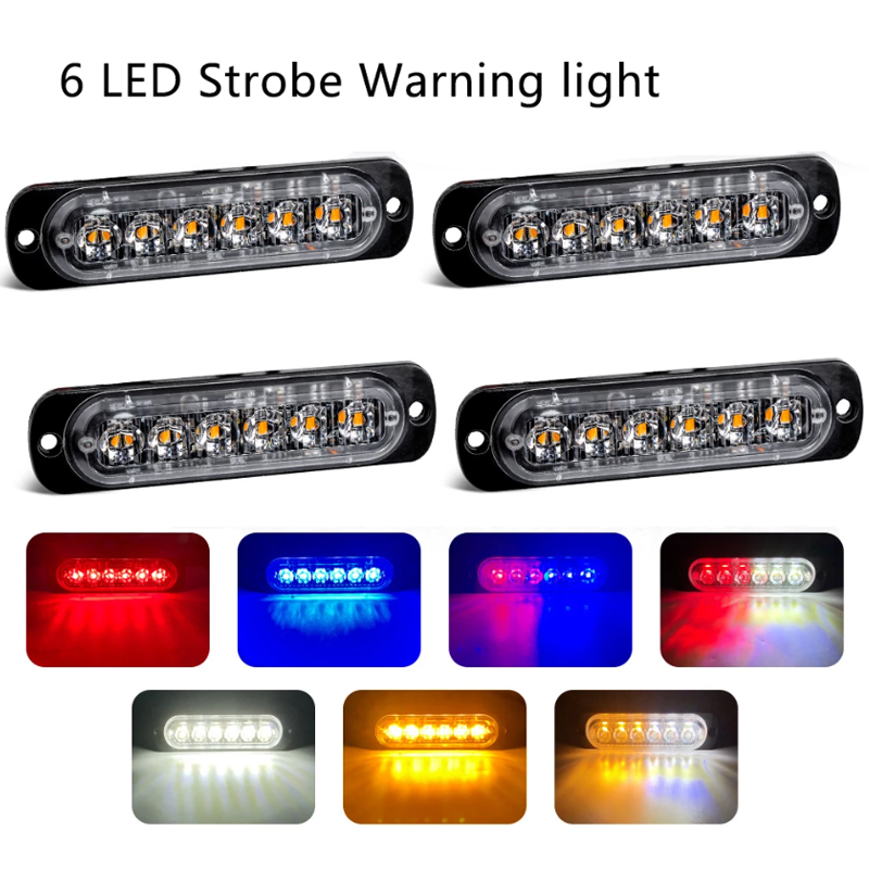 6 Led Strobe Light Flashing Gr - Sos Light Strobe reseña y precio