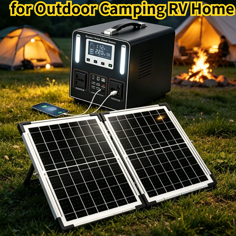 New 500W 220V High Power  LiFe - Solar Emergency Charger reseña y precio