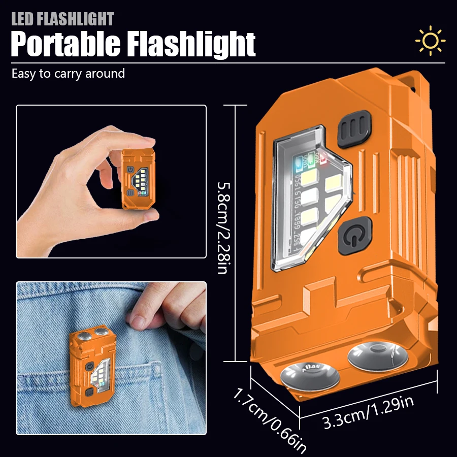 Mini Keychain EDC Flashlight R - Fishing Kit Compact reseña y precio