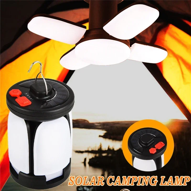 Outdoor Lighting LED Leaf Camp - Solar Emergency Charger reseña y precio