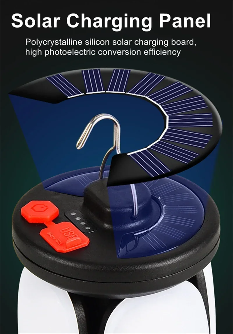 Outdoor Lighting LED Leaf Camp - Solar Emergency Charger reseña y precio