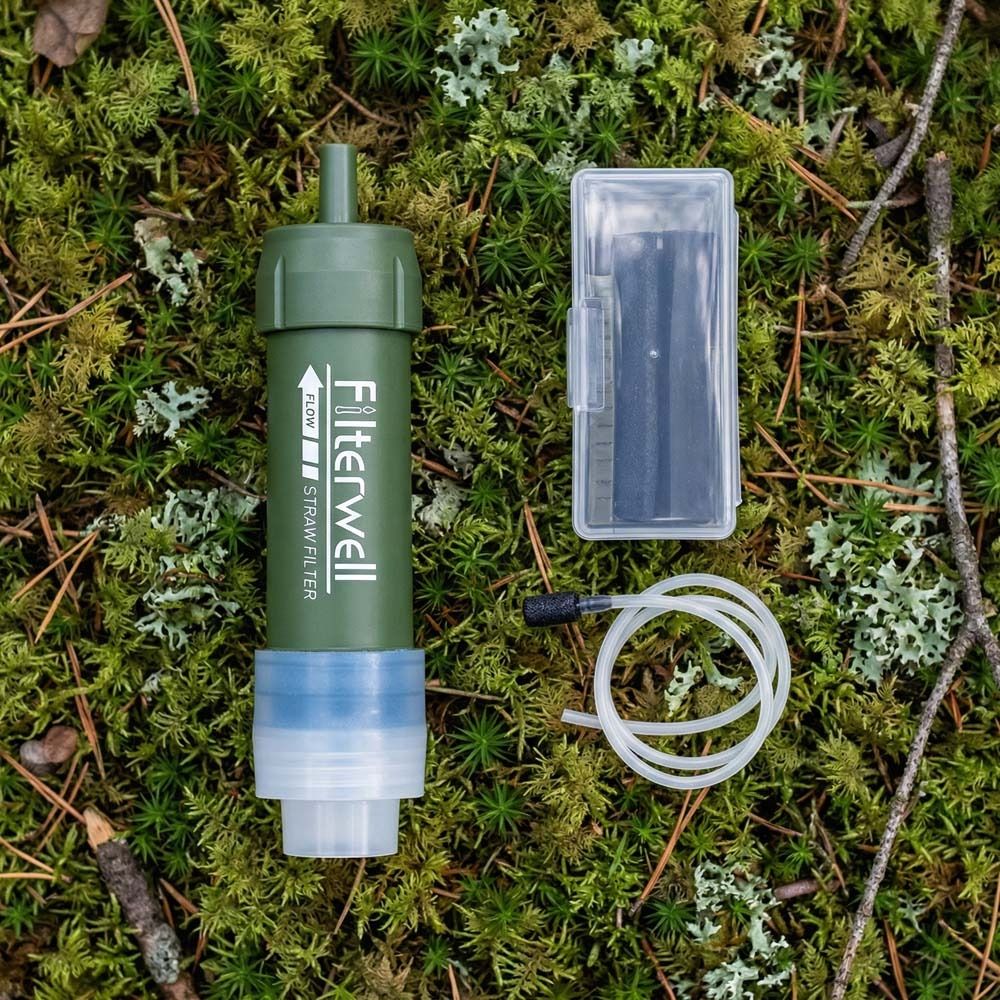 Mini Mini Water Filter Straw P - Water Purification Straw reseña y precio