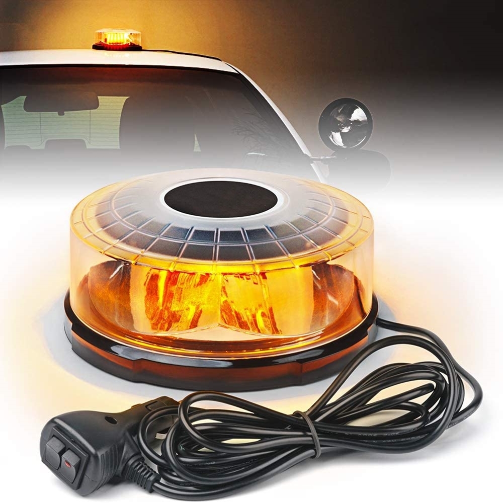 Yellow 24 LED Car Roof Ceiling - Sos Light Strobe reseña y precio