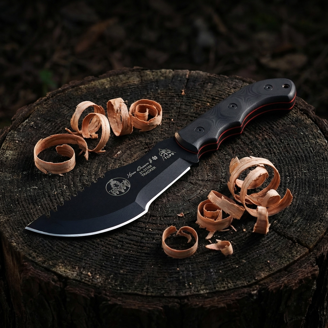 TOPS Tracker - Jungle Rescue K - Bushcraft Knife Fixed reseña y precio