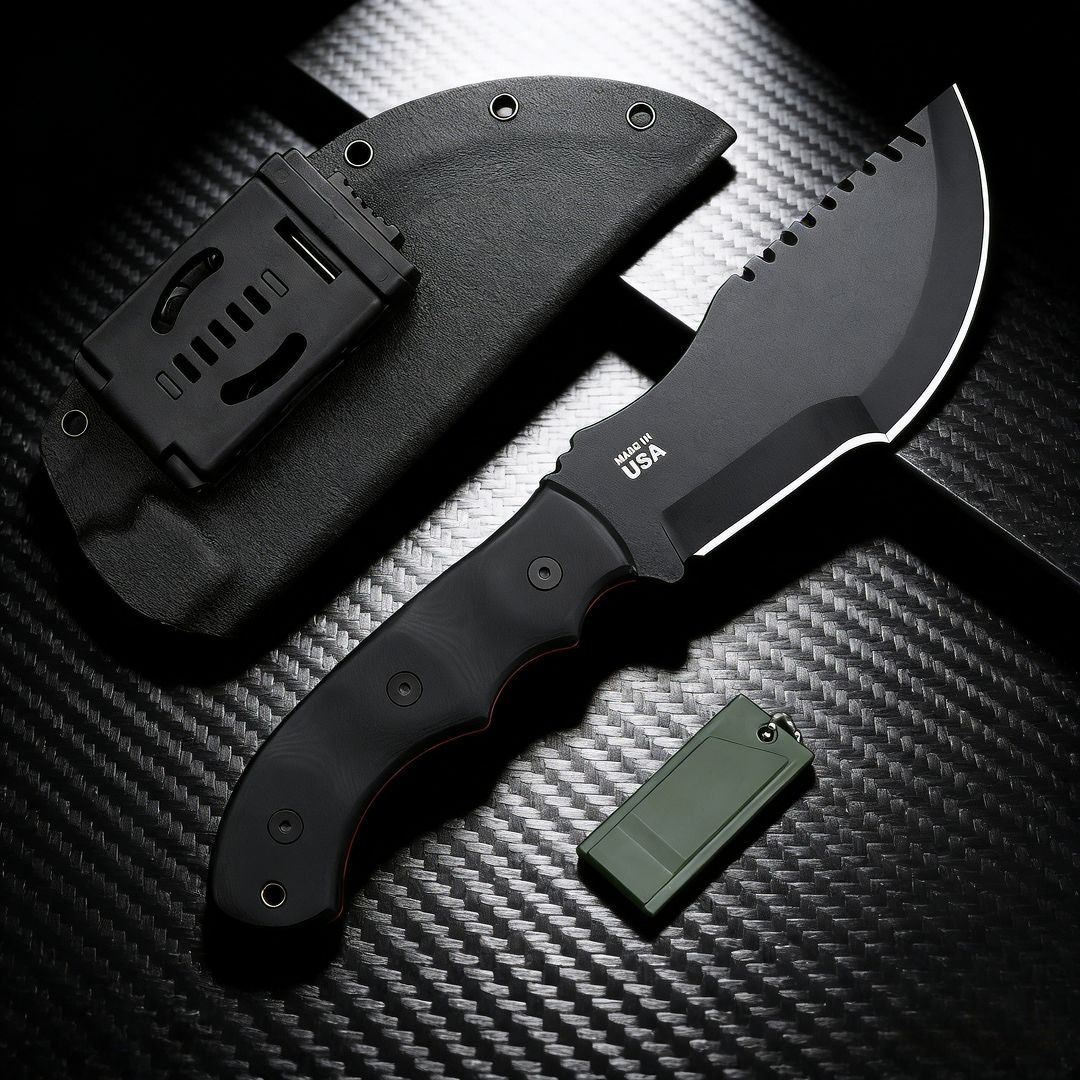 TOPS Tracker - Jungle Rescue K - Bushcraft Knife Fixed reseña y precio