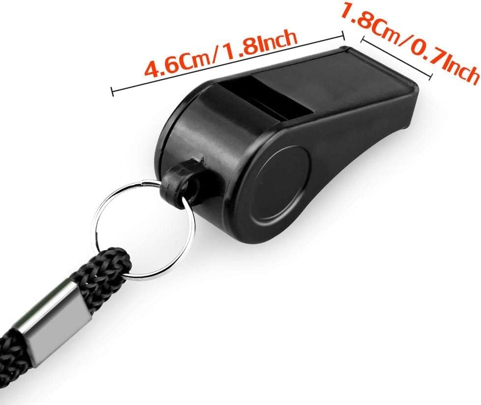 Whistles with Lanyard for Refe - Emergency Whistle Loud reseña y precio