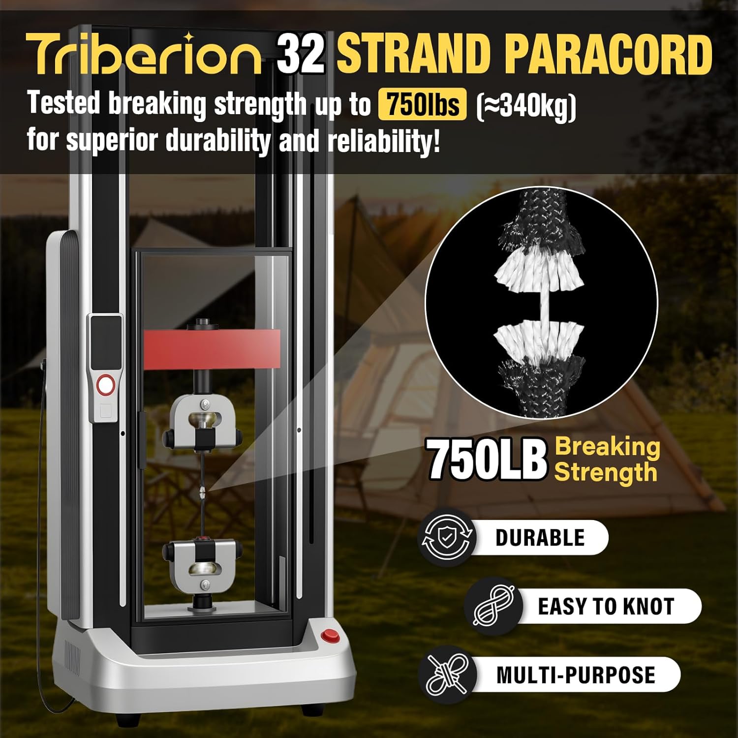 750lb Paracord Rope 1000ft/500 - Para Cord 1000Ft reseña y precio