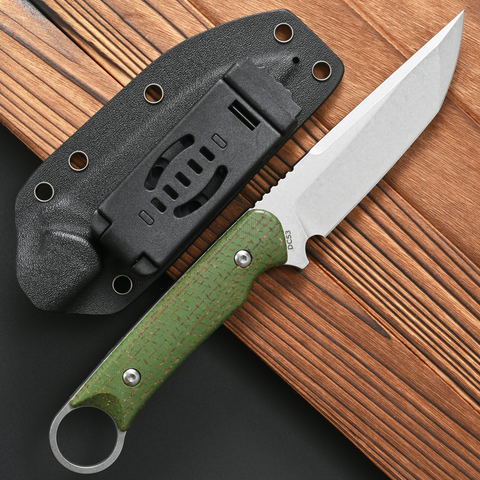 Eafengrow FF106 Fixed Blade Kn - Bushcraft Knife Fixed reseña y precio