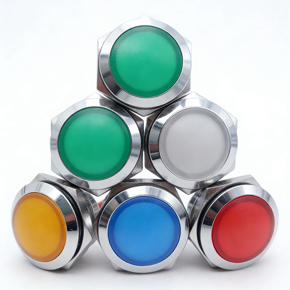 Metal LED Indicator Light 12mm - Signal Panel Orange reseña y precio
