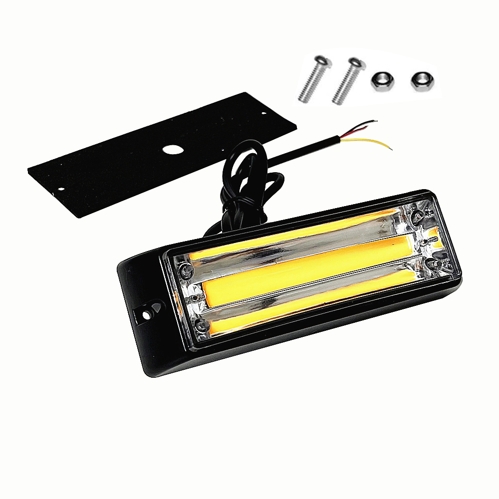 2pcs COB LED Warning Light Eme - Sos Light Strobe reseña y precio