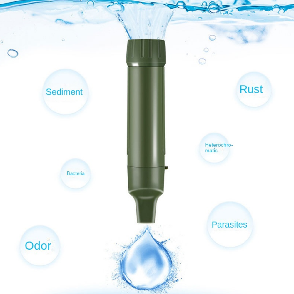 Mini Mini Water Filter Straw P - Water Purification Straw reseña y precio