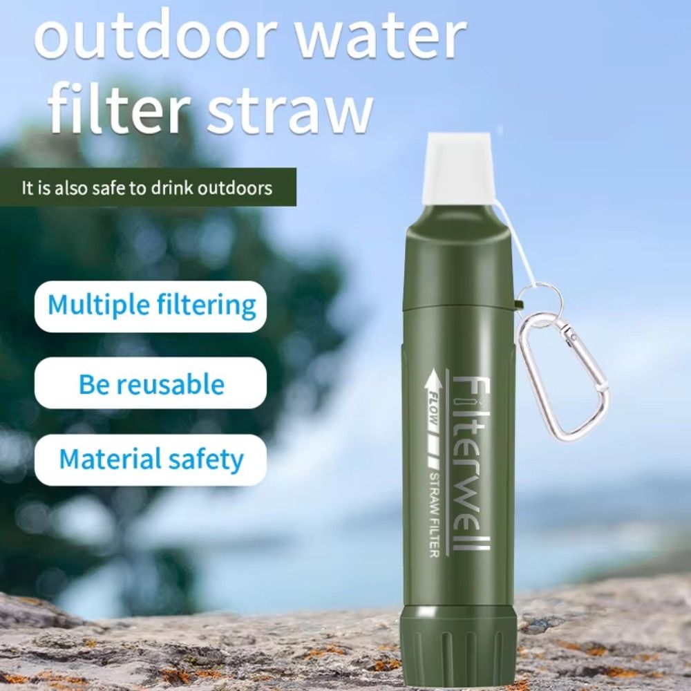 Mini Mini Water Filter Straw P - Water Purification Straw reseña y precio