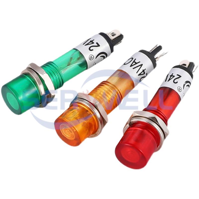 10pcs Panel 7mm Mounting Red G - Signal Panel Orange reseña y precio