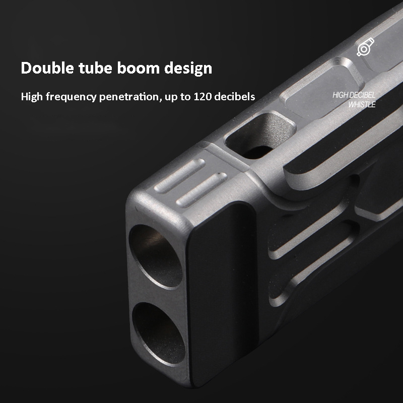 Titanium Alloy Whistle Multifu - Emergency Whistle Loud reseña y precio