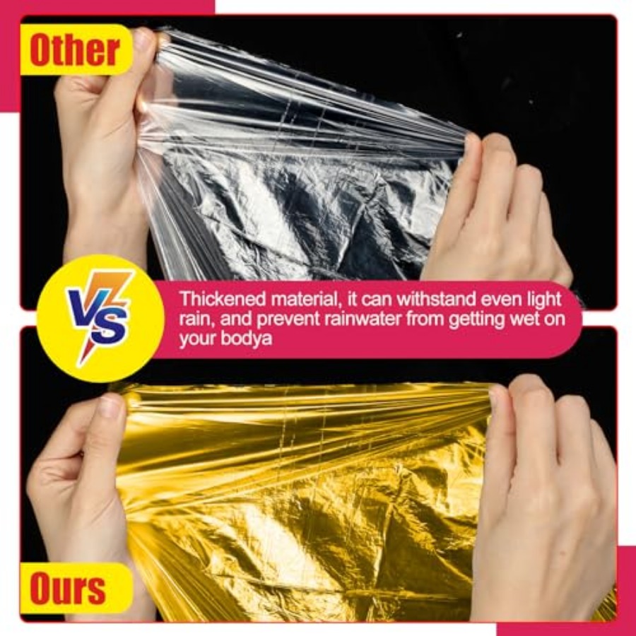 Handepo 100 Pack of Adult Rain - Emergency Poncho Rain reseña y precio