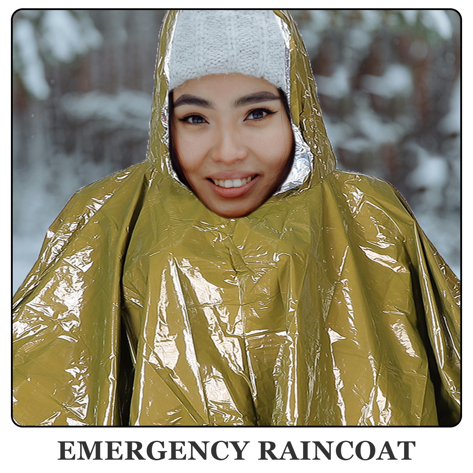 2Pcs Emergency Survival Poncho - Emergency Poncho Rain reseña y precio