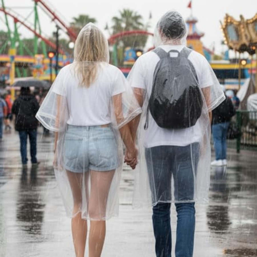 APEXUP Disposable Rain Ponchos - Emergency Poncho Rain reseña y precio