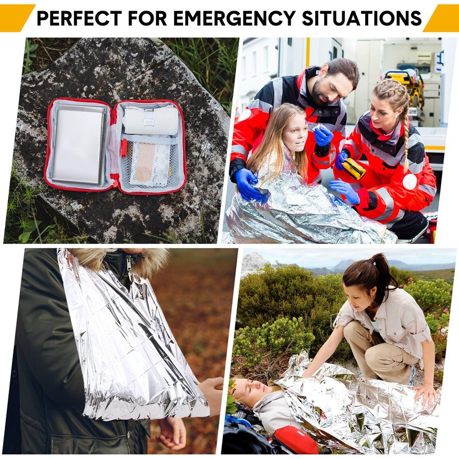 Pcs Emergency Blankets for Sur - Survival Blanket Reflective reseña y precio