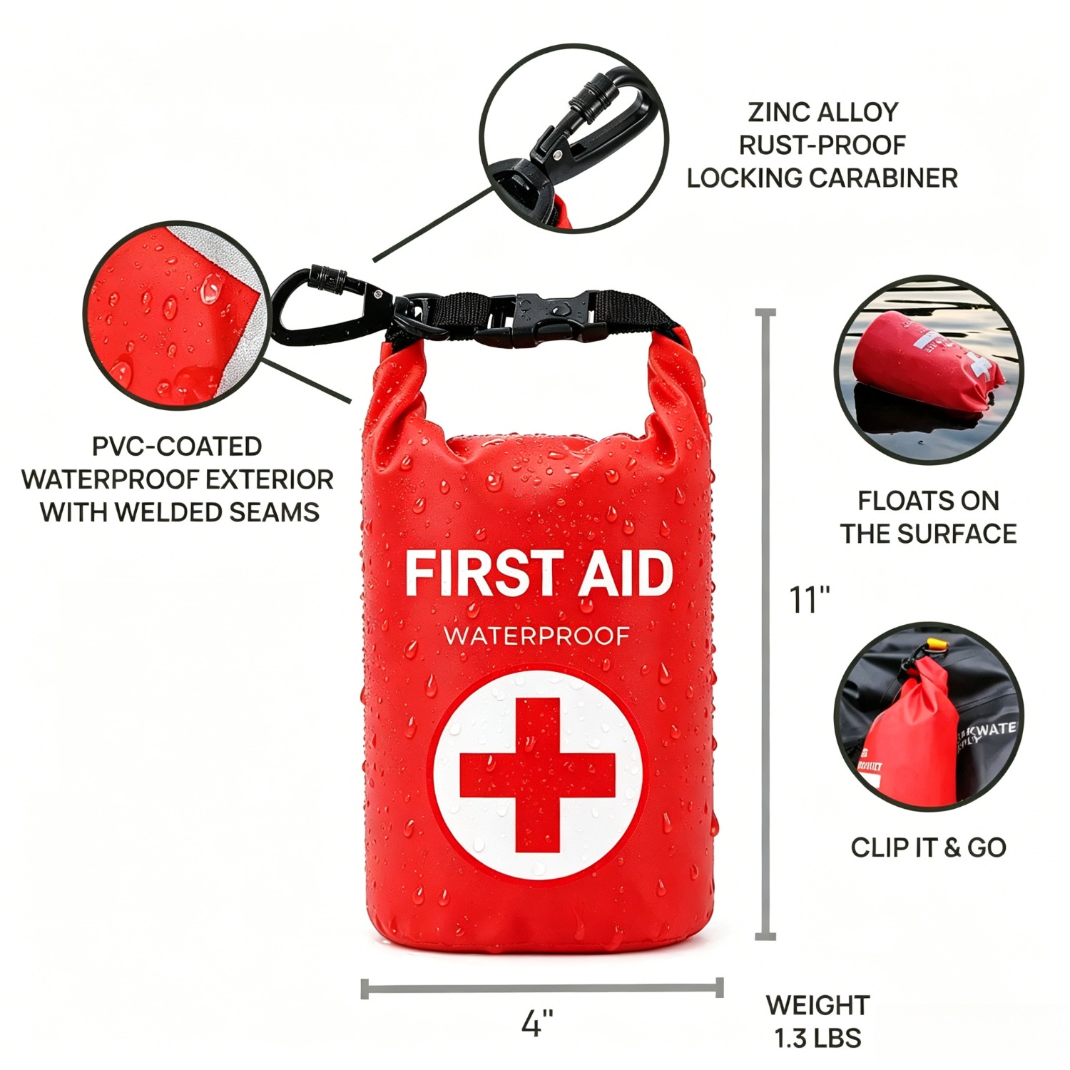 2L Waterproof First Aid Bag Ro - Bivy Bag Emergency reseña y precio
