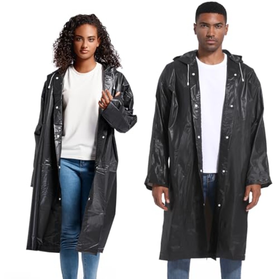Rain Ponchos for Adults Rainco - Emergency Poncho Rain reseña y precio