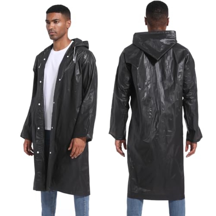 Rain Ponchos for Adults Rainco - Emergency Poncho Rain reseña y precio