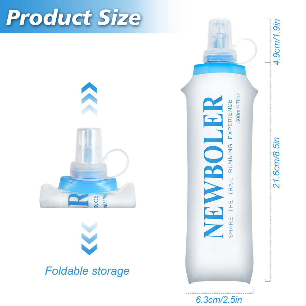 150/250/300/500/750ml Outdoor  - Water Bag Collapsible reseña y precio