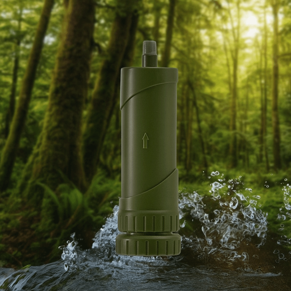 ABS Outdoor Mini Water Filter  - Water Purification Straw reseña y precio