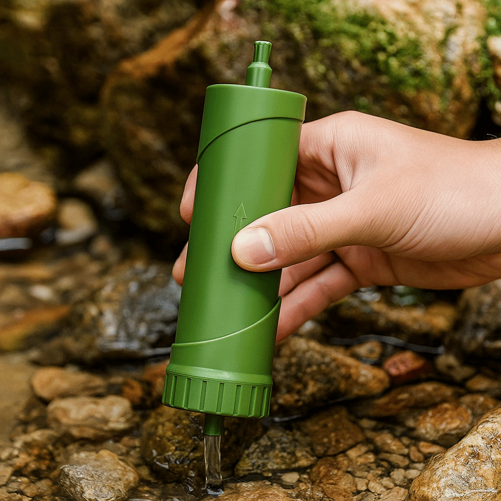 ABS Outdoor Mini Water Filter  - Water Purification Straw reseña y precio