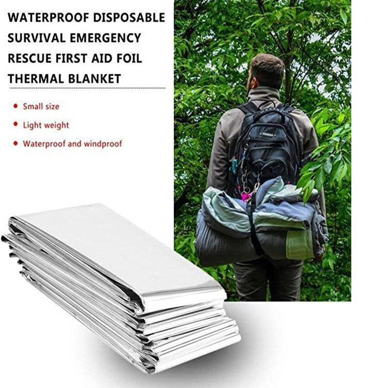 Emergent Blanket Mylar Thermal - Emergency Mylar Tent reseña y precio