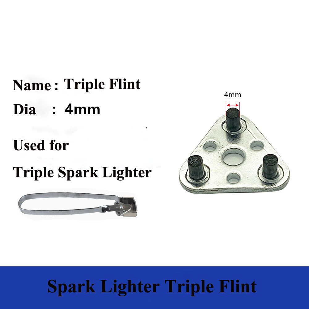 1pc Spark lighter stone Triple - Fire Starting Kit reseña y precio