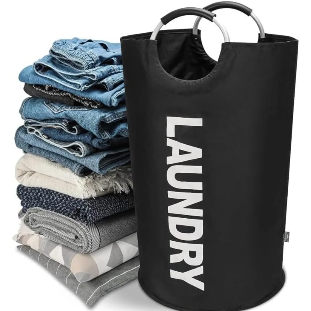 1pc Large Laundry Basket，Colla - Water Bag Collapsible reseña y precio