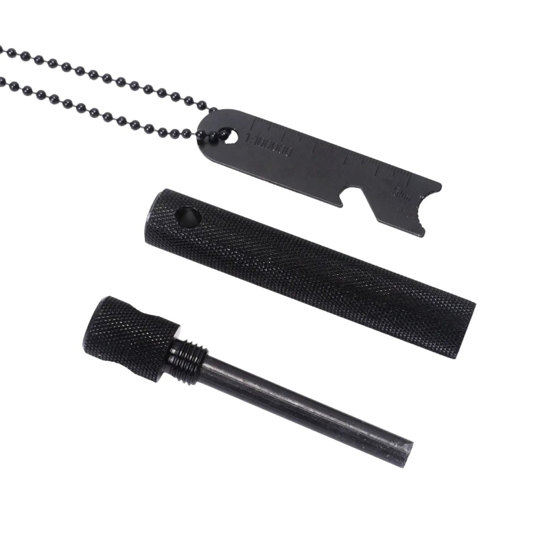 Magnesium Rod with Compass - W - Magnesium Fire Starter reseña y precio