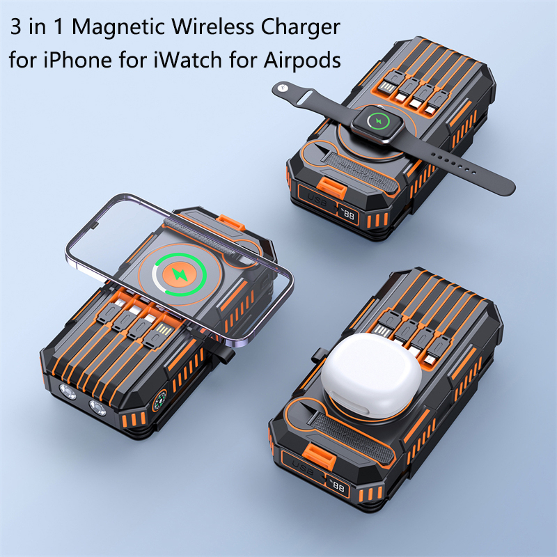 20000mAh Hand Crank Solar Powe - Solar Emergency Charger reseña y precio